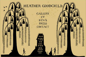 Website for artist Heather Goodchild